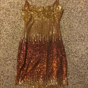 Multi-Color Homecoming Dress